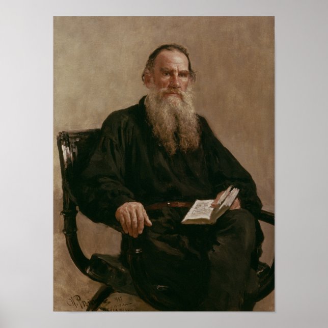 Affiche Lev Tolstoy  1887 (Devant)