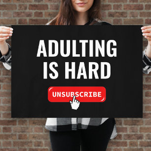 Affiche L'évaluation est difficile - Désabonner   Devis pe