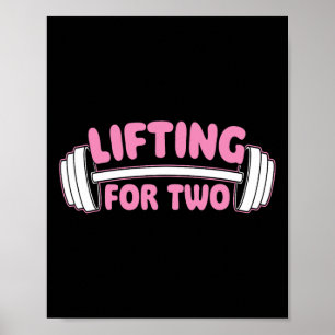 Affiche Levante Pour Deux - Gymnase De Sport Poids Bodybu