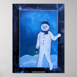 Affiche L'évasion du bonhomme de neige Peinture d'Alfred