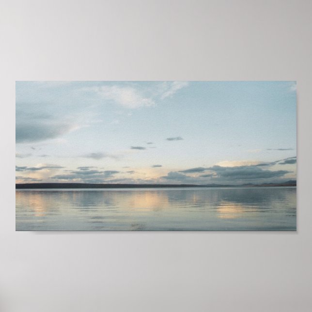 Affiche Levée de soleil de pierre jaune (Devant)