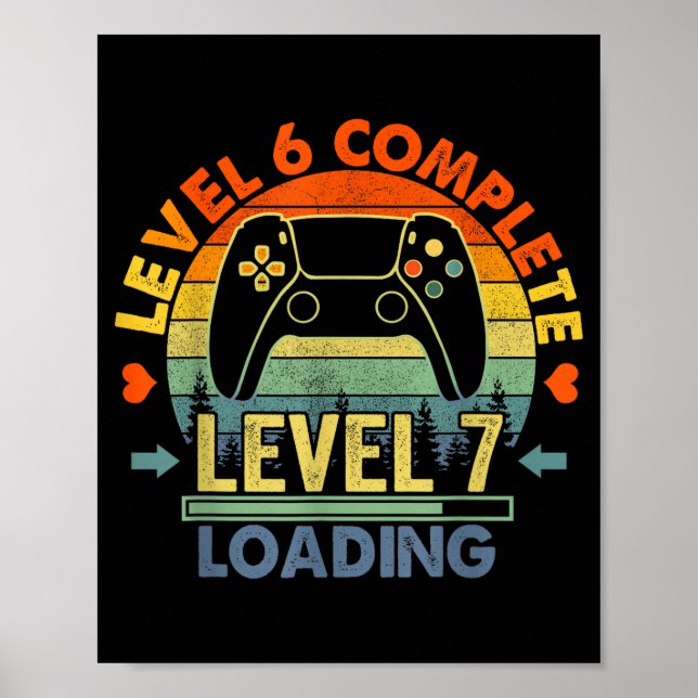 Affiche Level 6 Complete 6 Anniversary Gift 6th Wedding An (Devant)