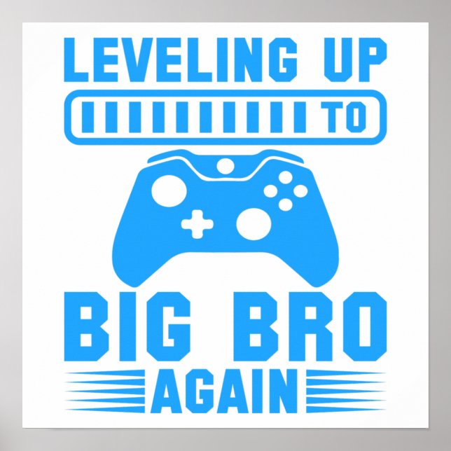 Affiche Leveling Up To Big Bro Again (Devant)