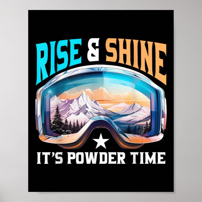 Affiche Lever &amp; Briller C'est l'heure de la poudre Sun (Devant)