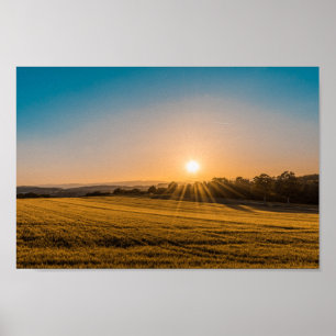 Affiche Lever de soleil