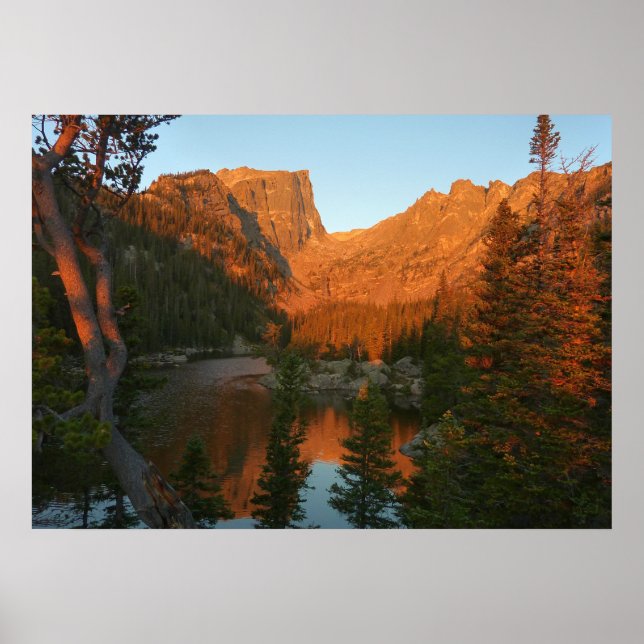 Affiche Lever de soleil à Dream Lake II (Devant)