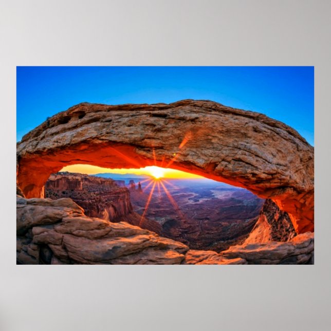 Affiche Lever de soleil à Mesa Arch (Devant)