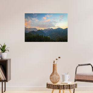 Affiche Lever de soleil époustouflant dans la vallée de Lo