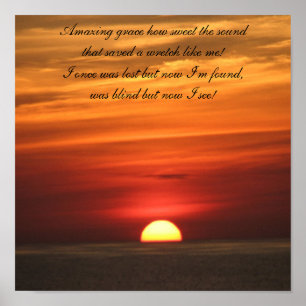 Affiche Lever de soleil extraordinaire de grâce