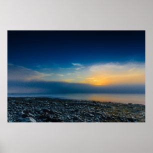 Affiche Lever de soleil sur la baie de Gouldsboro, Maine