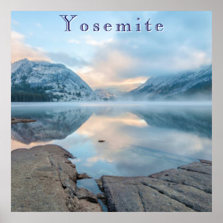 Affiche Lever de soleil sur le lac Tenaya à Yosemite