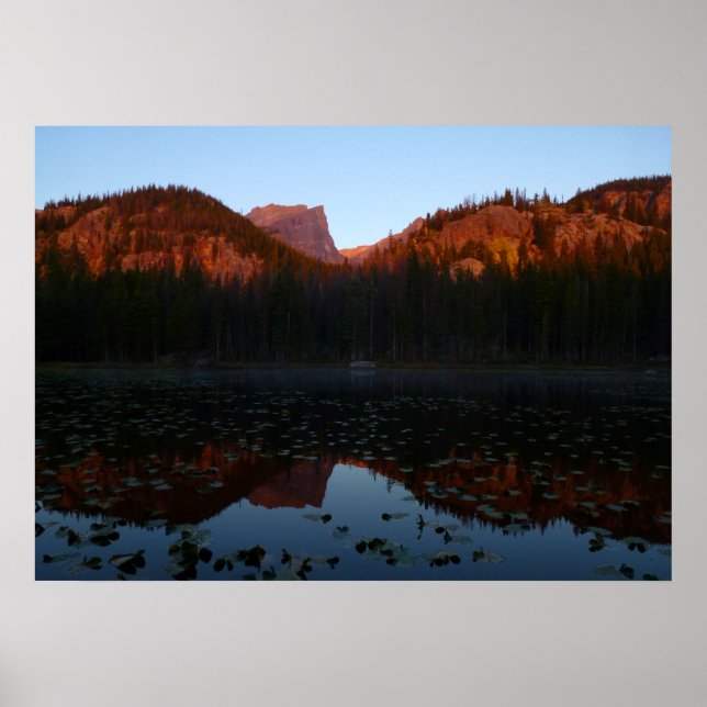 Affiche Lever du soleil au lac Nymph I (Devant)