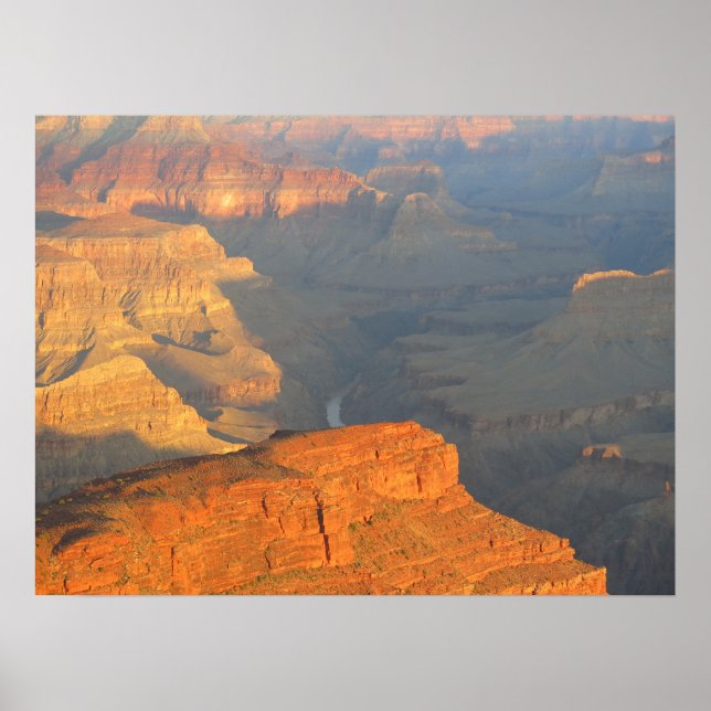 Affiche lever du soleil du Grand Canyon (Devant)
