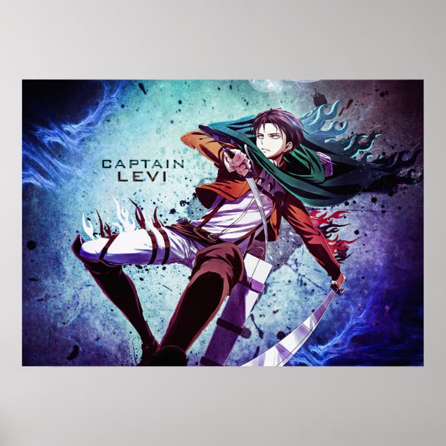 Affiche Levi Ackerman (Devant)