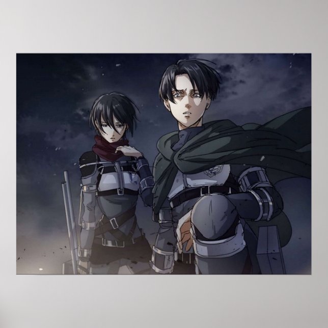 Affiche Levi x Mikasa (Devant)