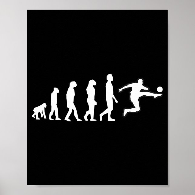 Affiche L'évolution humaine se termine par le mouvement de (Devant)