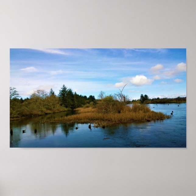 Affiche Lewis & Clark River, OU (Devant)