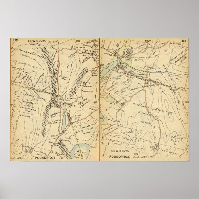 Affiche Lewisboro, New York (Devant)