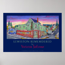 LEWISTON RAPPELÉ par Victoria Salvano