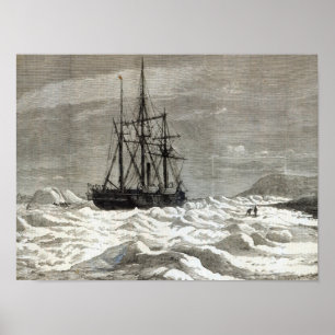 Affiche L'expédition du pôle Nord