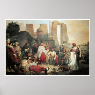 Affiche L'expédition franco-toscane dans les ruines de Thé