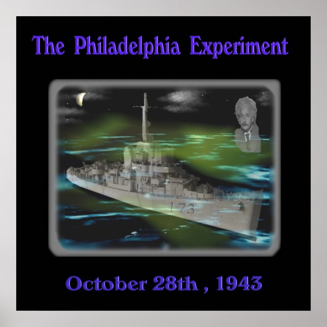 Affiche L'expérience de Philadelphie (Devant)