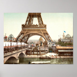 Affiche L'Exposition Universelle - 1900 - Tour Eiffel