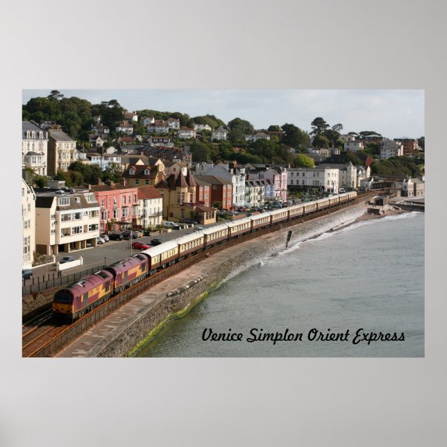 Affiche L'Express d'Orient, VOSE, à Dawlish, Devon (Devant)