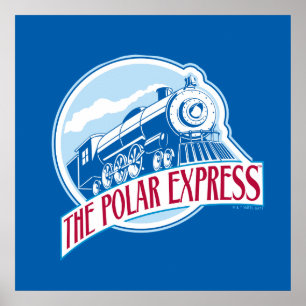 Affiche L'Express polaire Insigne de train