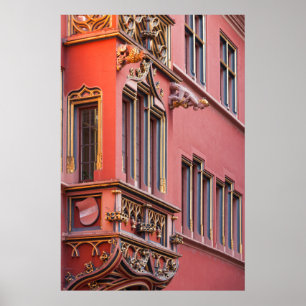 Affiche L'extérieur de la maison de la baleine, Allemagne