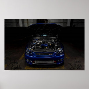 Affiche Lexus IS300