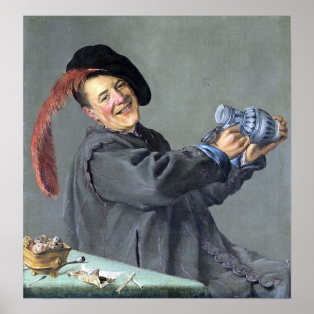 Affiche Leyster - Le Joyeux Buveur (Devant)