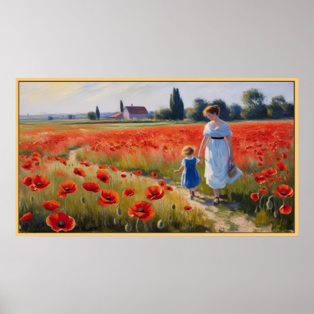 Affiche LG TV cadre (Devant)