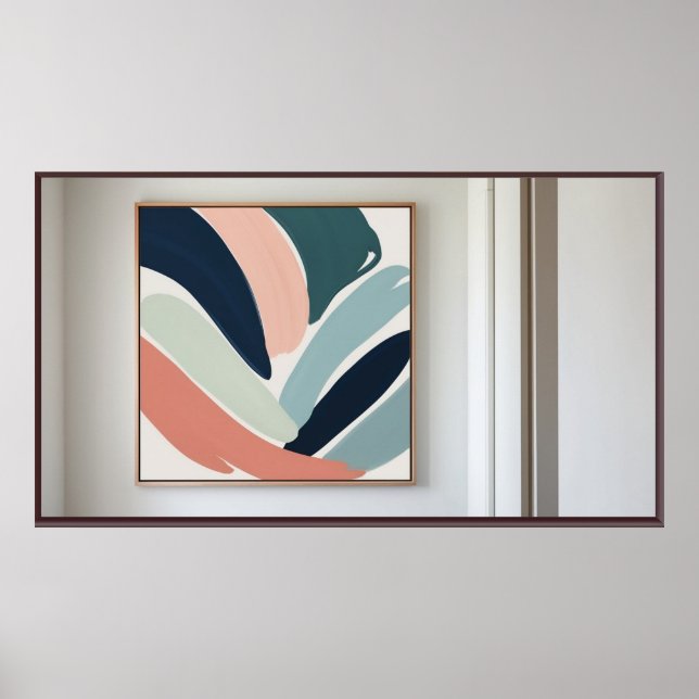 Affiche LG TV cadre (Devant)