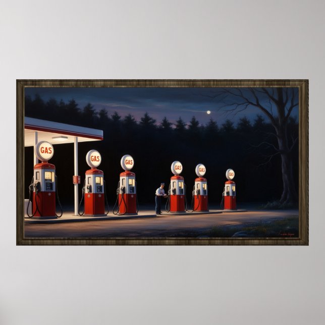 Affiche LG TV cadre (Devant)