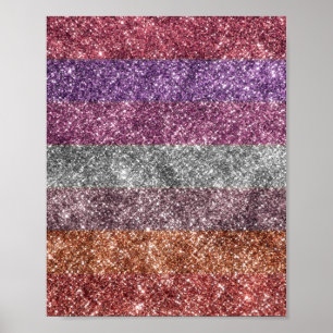 Affiche LGBT+Pride- gay. Queer-love. Arc-en-ciel
