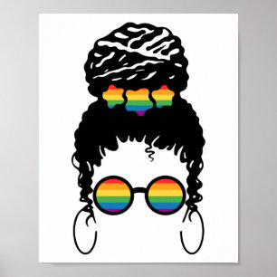 Affiche LGBT-Pride. L'amour gay.