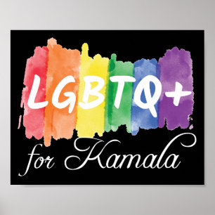 Affiche LGBTQ pour l'élection du Gay pride Rainbow de Kama