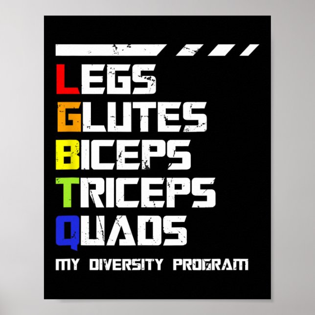 Affiche Lgbtq Programme De Formation Pour Gay Queer Funny  (Devant)