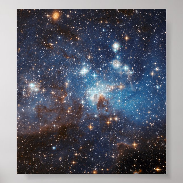 Affiche LH 95 stellar nursery space photography (Devant)