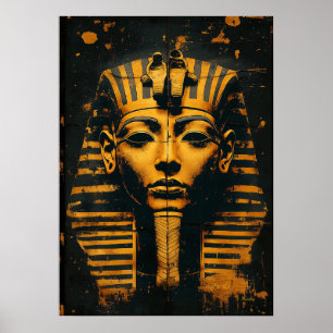 Affiche L'héritage du pharaon – Masque d'or de l'Égypte an