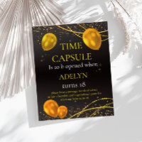 "L'heure du premier anniversaire du bébé noir et o