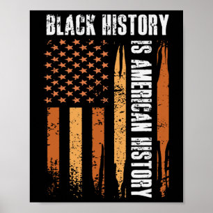Affiche L'histoire des Noirs est l'histoire américaine Bhm