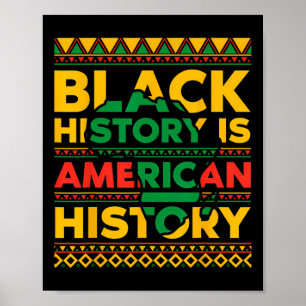 Affiche L'histoire des Noirs est l'histoire américaine Moi