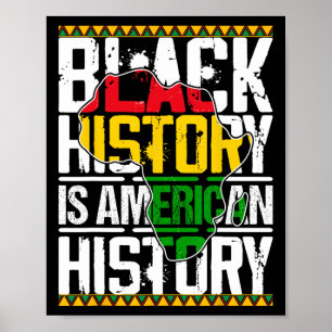 Affiche L'histoire des Noirs est l'histoire patriotique de