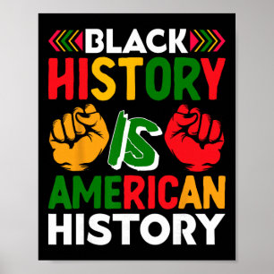 Affiche L'histoire des Noirs est l'histoire patriotique de