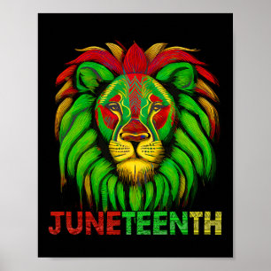 Affiche L'histoire des Roi Noir Africain-Américain