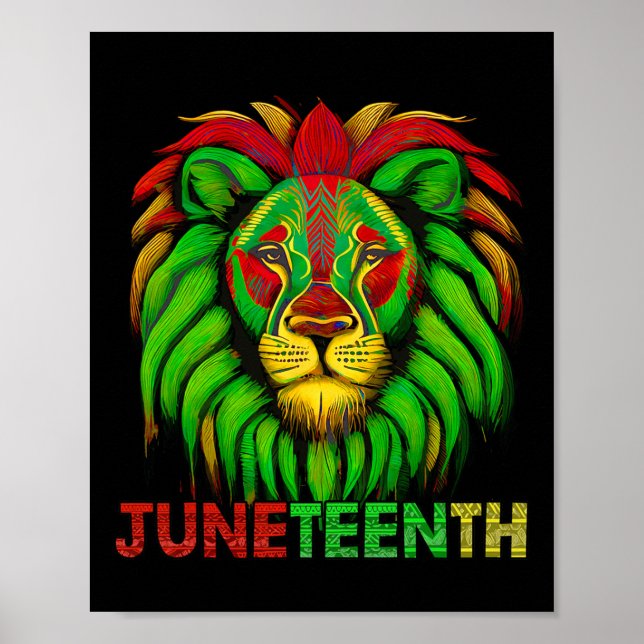 Affiche L'histoire des Roi Noir Africain-Américain (Devant)