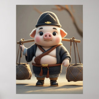 Affiche L'histoire du marchand