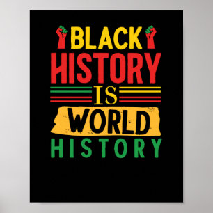 Affiche L'histoire noire est l'histoire mondiale (3)